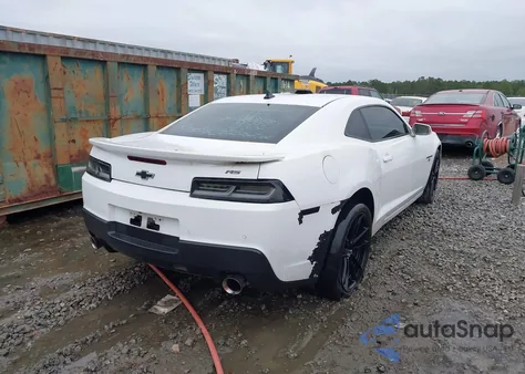 2014 Chevrolet Camaro 2Lt из США, поврежденный, VIN 2G1FC1E38E9280217